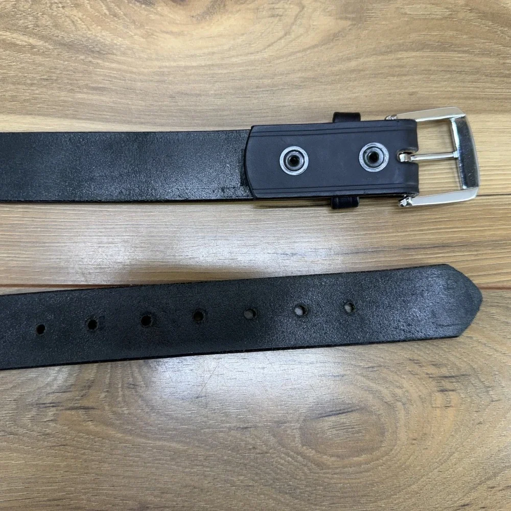 Boston USA Made Mens Belt 34 Black Leather Rugged Work Casual 6582 Everyday
